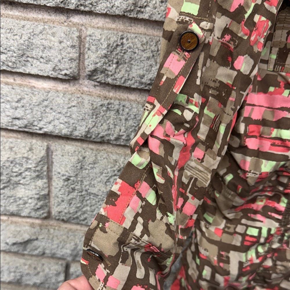 SPANNER Multicolor Patterned Cardigan - Picture 2 of 6